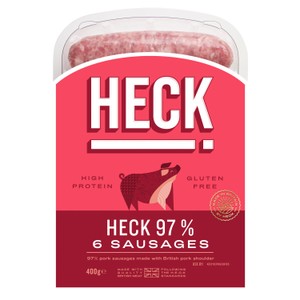 HECK! 97% Pork Gluten Free Sausages