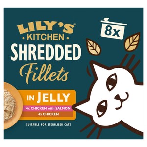 Lily's Kitchen Cat Shredded Fillets in Broth Multipack