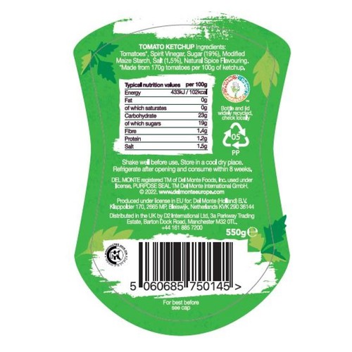 Del Monte Tomato Ketchup