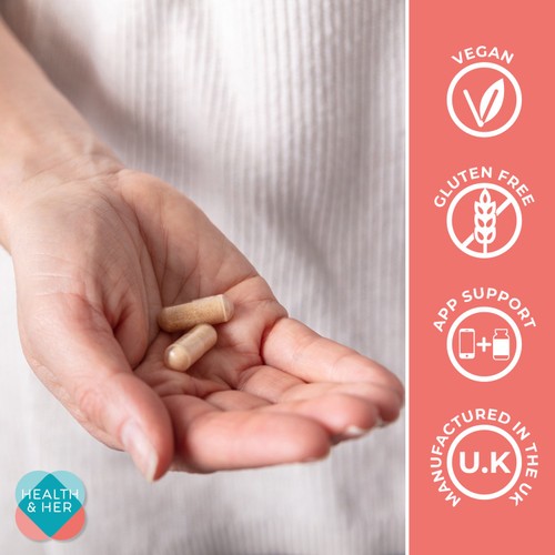 Health & Her Premenstrual Multi-nutrient Support Supplement Capsules 