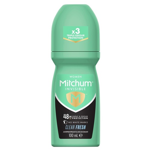 Mitchum Women Invisible Clear Fresh Roll On