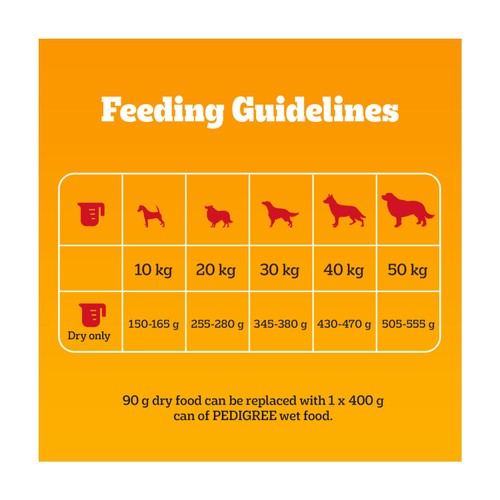 Pedigree Complete Adult Dry Dog Food Poultry & Vegetables