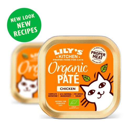 Lily's Kitchen Organic Chicken Dinner for Cats