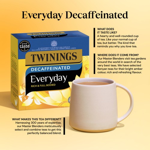 Twinings Decaffeinated Everyday Tea