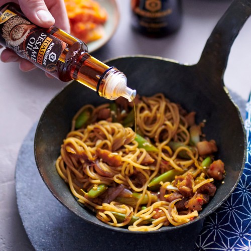 Kikkoman Japanese Toasted Sesame Oil for Seasoning & Dressings