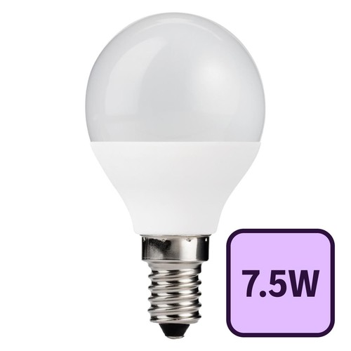 TCP LED Mini Globe 810L E14 7.5W Warm White
