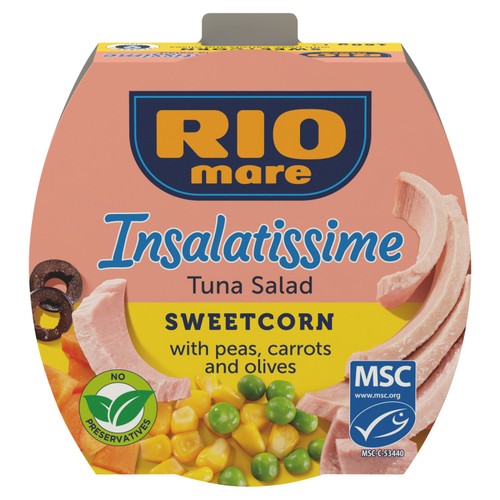 Rio Mare MSC Tuna & Sweetcorn Salad
