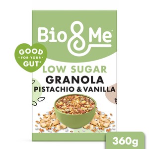 Bio&Me Pistachio & Vanilla Low Sugar Granola