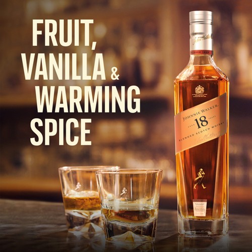 Johnnie Walker 18 Year Old Blended Scotch Whisky