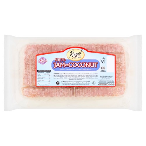 Regal Sliced Jam & Coconut Cake