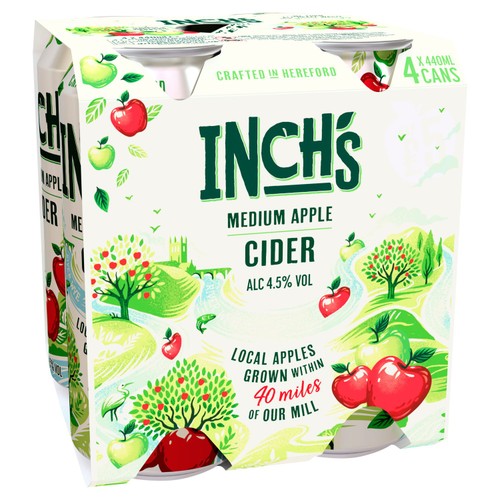 Inch's Apple Cider Cans