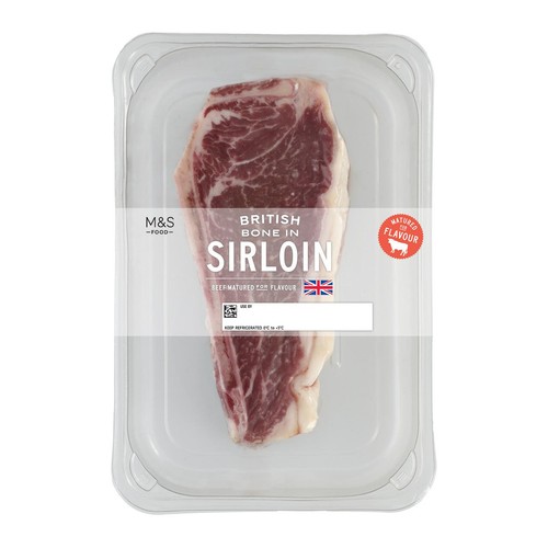 M&S Bone In Sirloin Steak