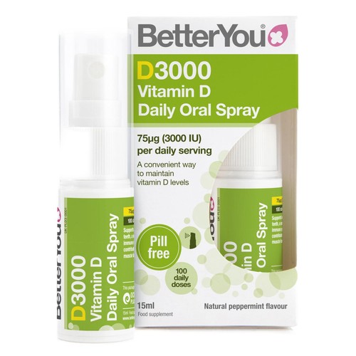 BetterYou D3000 Vitamin D Daily Oral Spray  