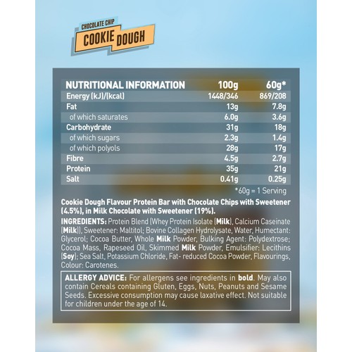 Grenade Cookie Dough Protein Bar