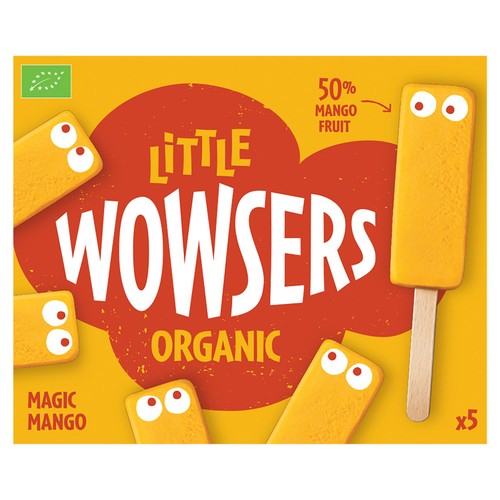 Wowsers Organic Little Mango Lollies