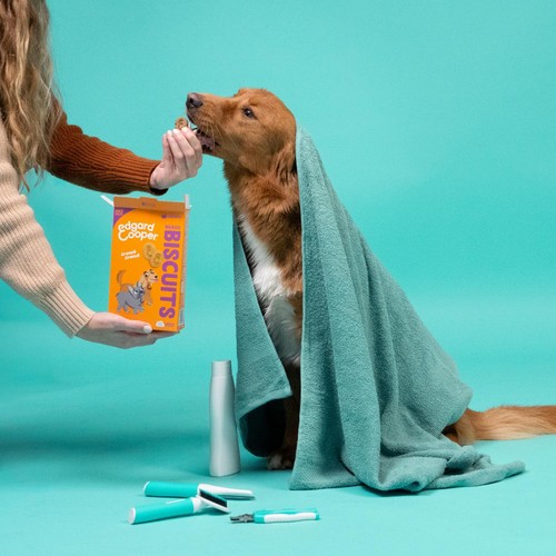 Edgard & Cooper Fresh Dog Treats Biscuits Turkey & Chicken