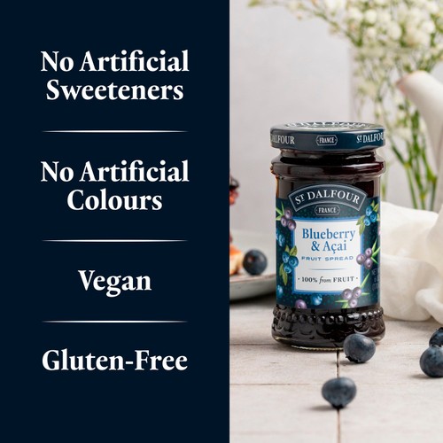 St Dalfour Blueberry & Acai Fruit Spread