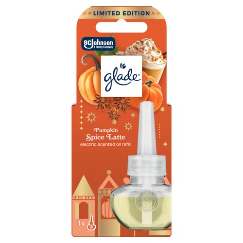 Glade Plug In Refill, Electric Scented Oil, Pumpkin Spice Latte