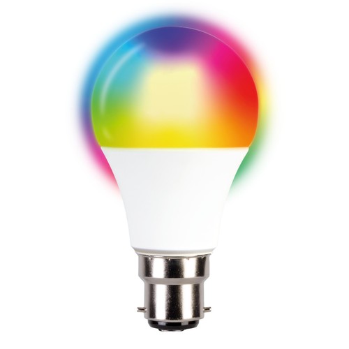 TCP LED Plus Colour Changing Classic 800L B22 9W with Remote