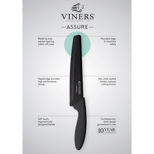 Viners Assure 4 Piece Knife Set