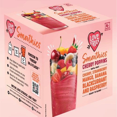 Love Struck Cherry Poppins Smoothie Mix