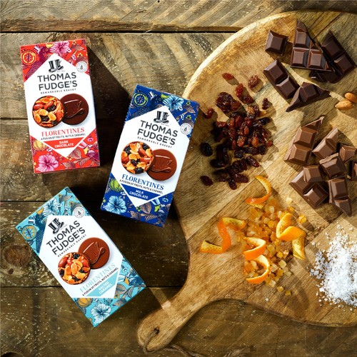 Thomas J Fudge's Salted Caramel Florentines