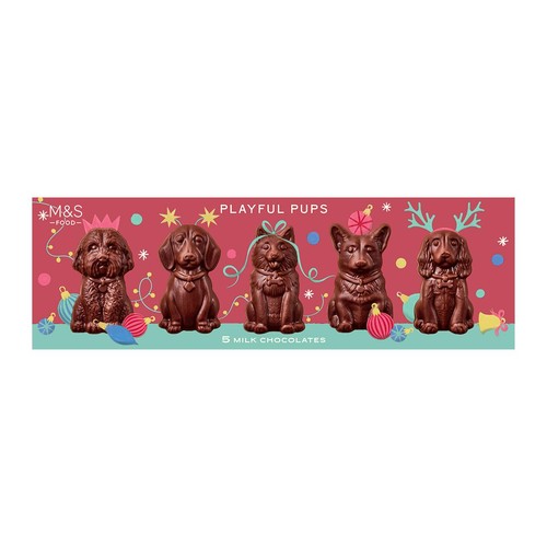 M&S Christmas Puppy Parade