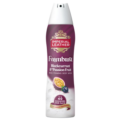 Imperial Leather Relaxing Foamburst Plum Blossom and Cashmere Musk