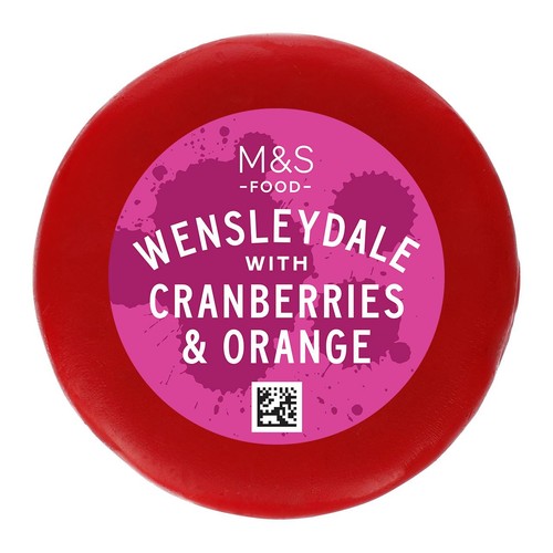 M&S Wensleydale Cranberry & Orange