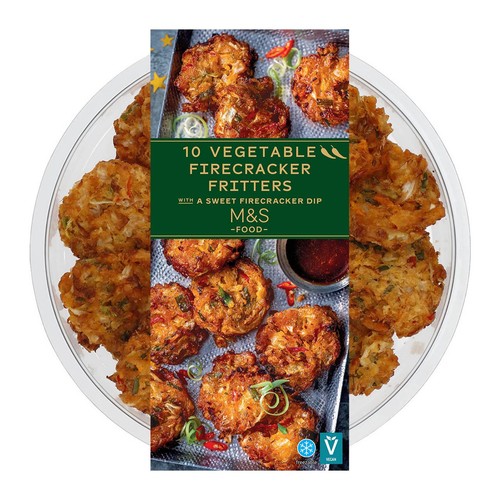 M&S 10 Vegetable Firecracker Fritters