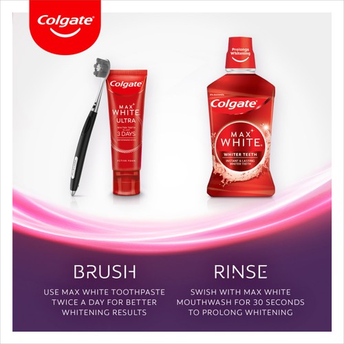 Colgate Max White Ultra Teeth Whitening Manual Toothbrush