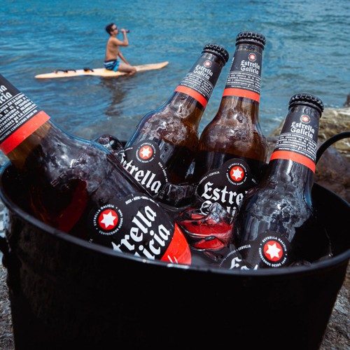 Estrella Galicia Premium Spanish Lager Beer Bottles 4.7%
