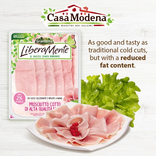 Gran Terre Prosciutto Cotto - Reduced Fat 2%