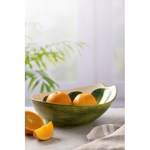 Typhoon World Foods 28cm Lime Oval Bowl
