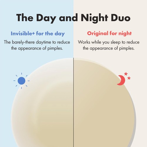 Hero Mighty Patch Duo Spot Patches, 6x Day & 6x Night Hydrocolloid Patches