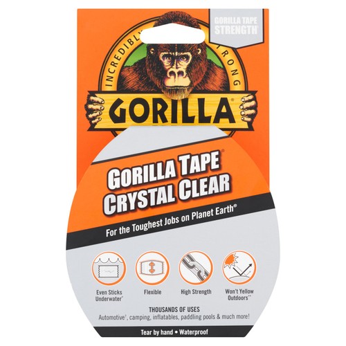 Gorilla Clear Repair Tape 8m