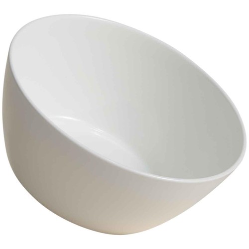 M&S Straight Sided China Cereal Bowl, White
