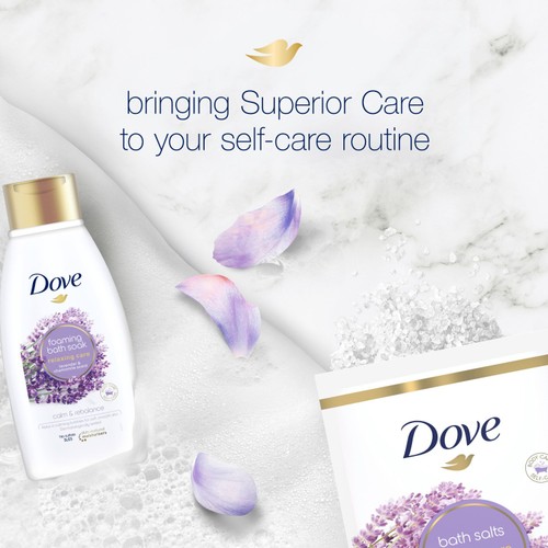 Dove Bubble Bath Soak Relaxing Care Lavender & Chamomile