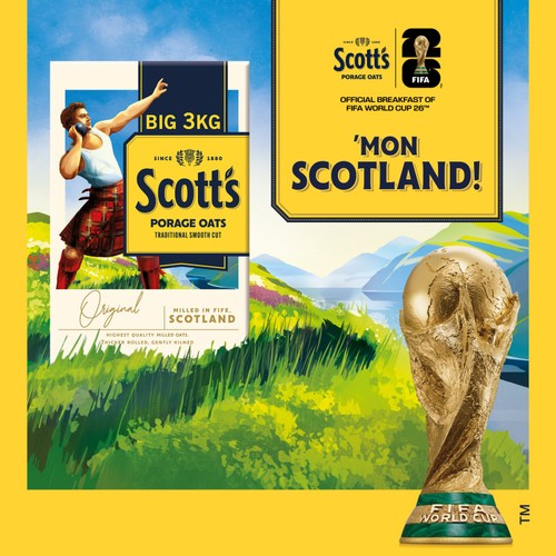 Scott's Porage Original Porridge Cereal Oats