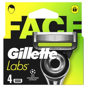 Gillette Labs Men's Razor Blades Refills 4 Pack