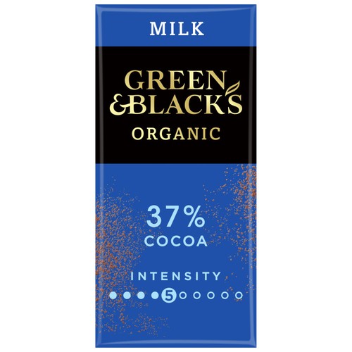 Green & Black's Organic 37% Milk Chocolate Bar