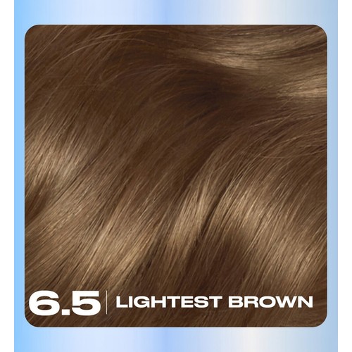 Clairol Nice'n Easy Hair Dye, 6.5 Lightest Brown