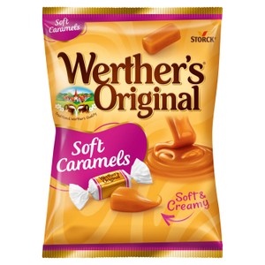 Werther's Original Vanilla Cream Soft Caramels 125g