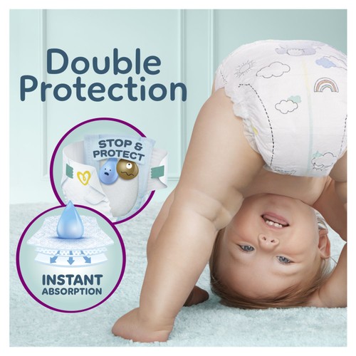 Pampers Premium Protection Nappies, Size 5 (11-16kg) Essential Pack