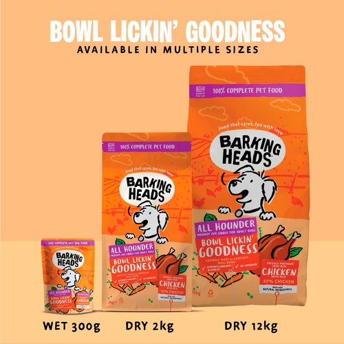 Barking Heads All Hounder Bowl Lickin' Goodness Chicken Dry Dog Food