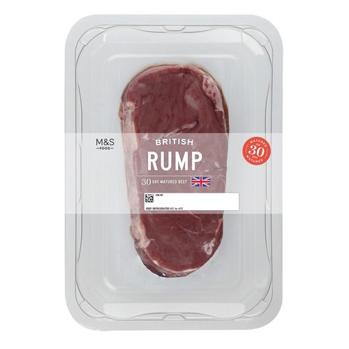 M&S 30 Day Matured Rump Steak