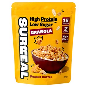 Surreal High Protein Low Sugar Peanut Butter Granola