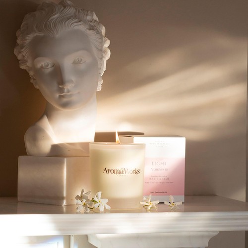 AromaWorks Candle Basil & Lime