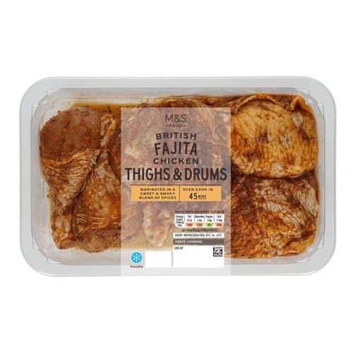 M&S Grill Fajita Chicken Thighs & Drums