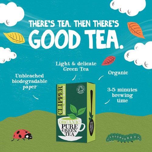 Clipper Organic Fairtrade Green Tea Bags